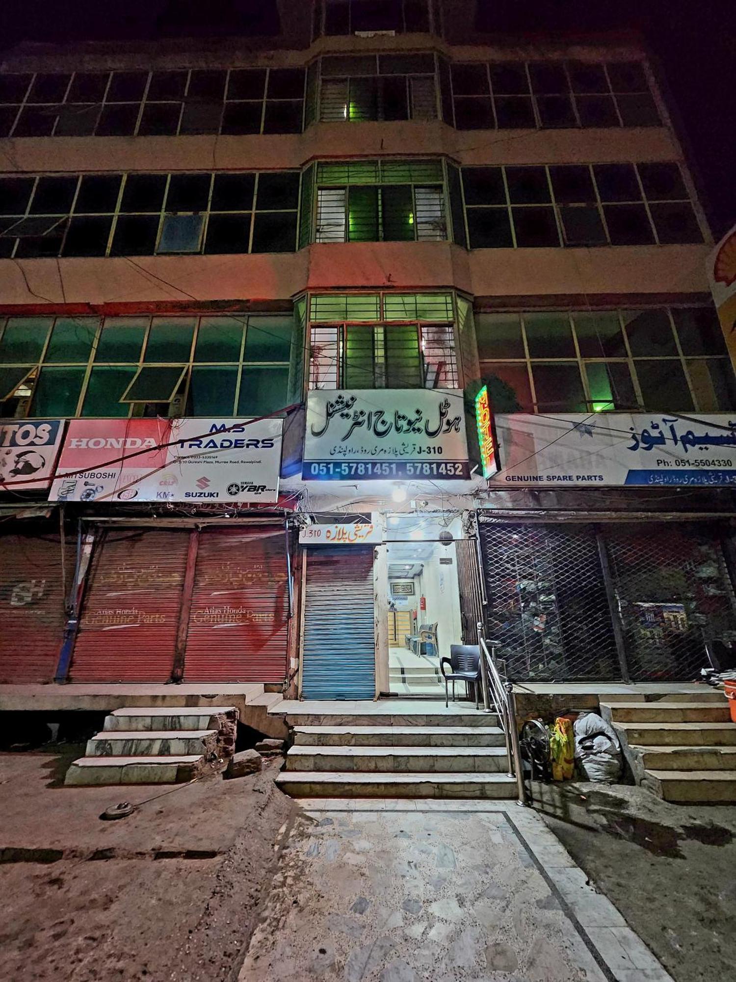 Hotel New Taj International Rawalpindi Exterior foto